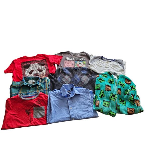 8 Piece Boy's Clothing Bundle Size 8 - Picture 2 of 3